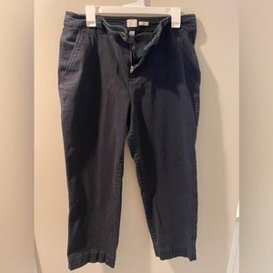 A New Day Black Cropped Pants; Size 14